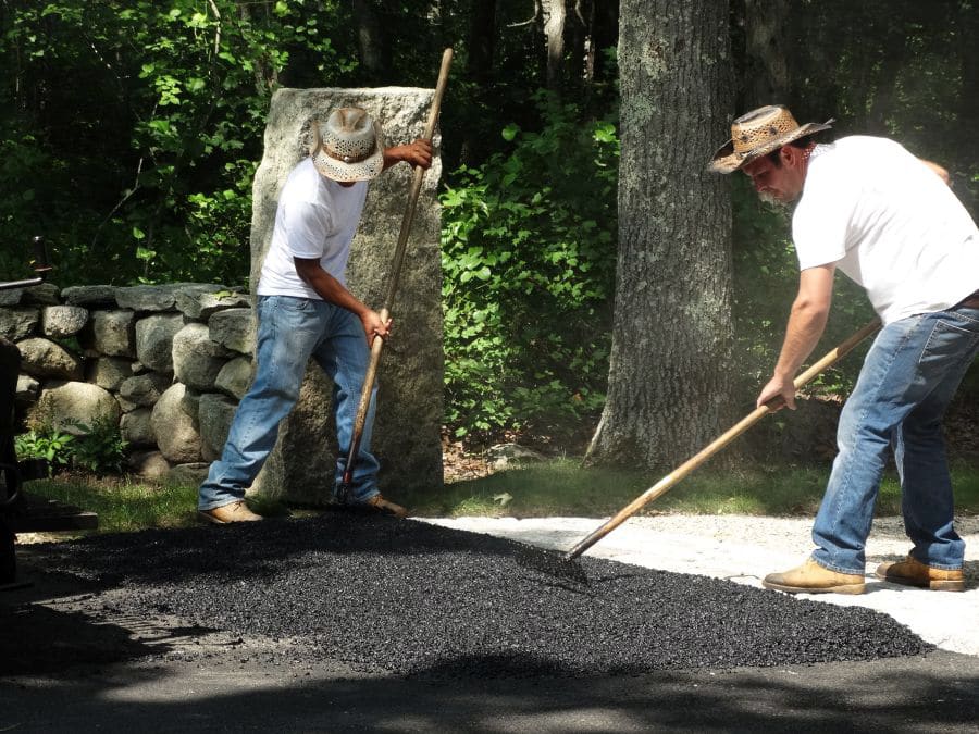 Beausoleil & Sons Paving & Asphalt Services - Paver Going Over Road - Driveway Paving - Sidewalk Paving - Paving Experts In My Area - Paving Solutions - paving