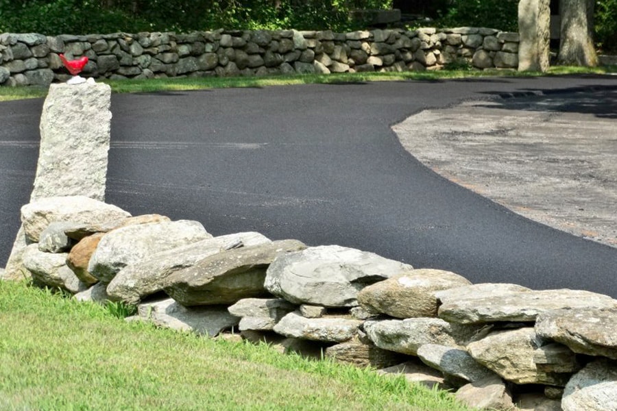 Beausoleil & Sons Paving & Asphalt Services - Paver Going Over Road - Driveway Paving - Sidewalk Paving - Paving Experts In My Area - Paving Solutions - Driveway paving residential